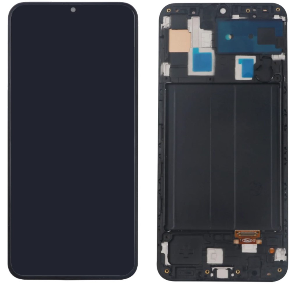 PANTALLA SAMSUNG A50 ALTO BRILLO CON MARCO