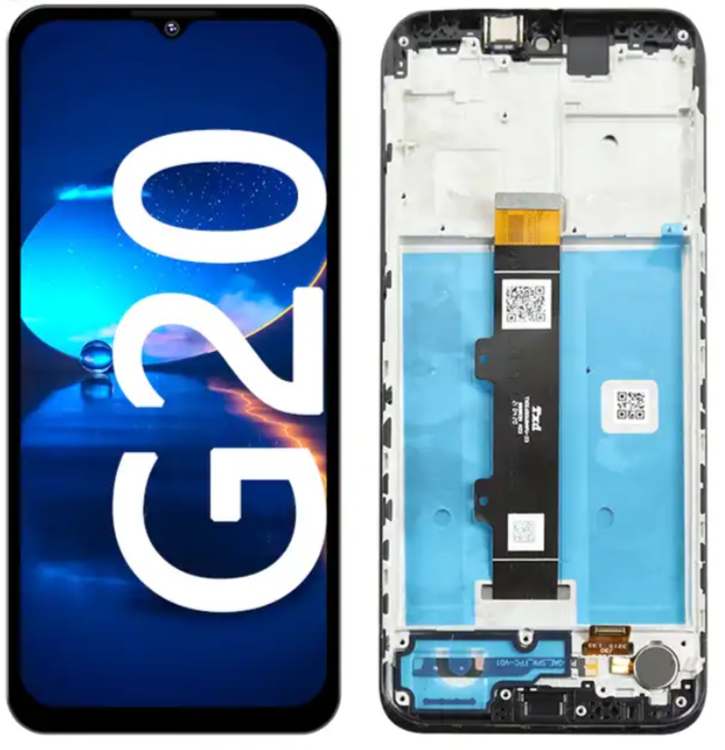 PANTALLA MOTO G20 CON MARCO