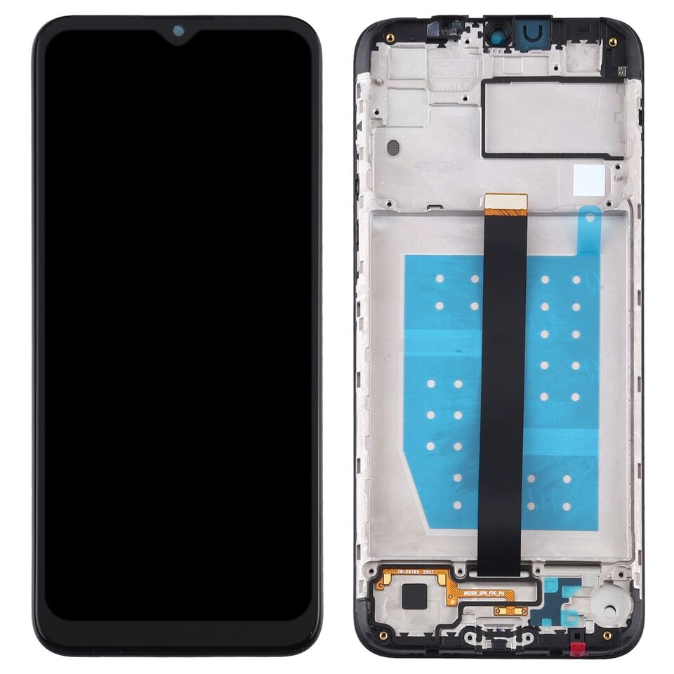 PANTALLA MOTO ONE FUSION CON MARCO