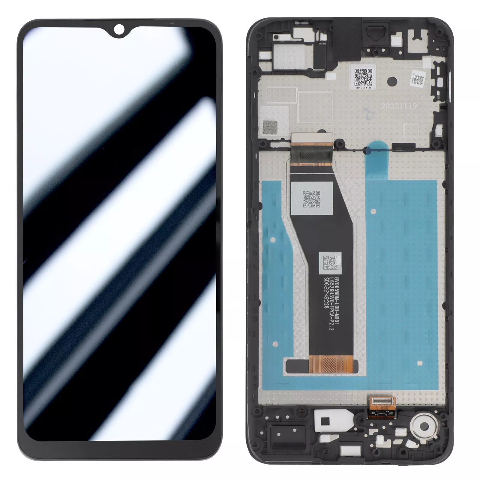 PANTALLA MOTO E7I POWER CON MARCO